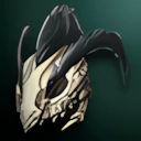 Refined Black Skeleton Circlet