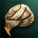 Refined Yellow Turban