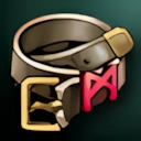 High-grade Magic Rune Clip Mithril Belt