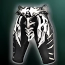 Sealed Moirai Leather Legging of Chaos