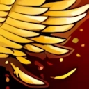 Fire Dragon Blessing Scroll