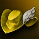 Refined Romantic Chapeau: Yellow