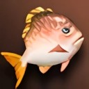 Small Orange Fat Fish