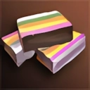 Multi-colored Honey Rice Cake