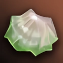 Green Colored Fish Scale