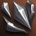 Rough Black Cubic Piece