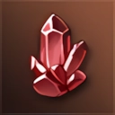 Extracted Red Star Stone