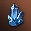 Extracted Blue Star Stone