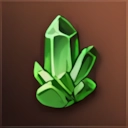 Extracted Green Star Stone