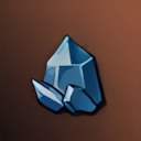 Extracted Coarse Blue Star Stone
