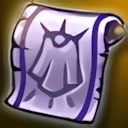 Radiant Sayha's Cloak Enchantment Scroll