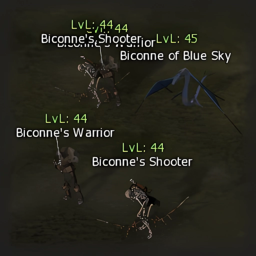 Biconne of Blue Sky