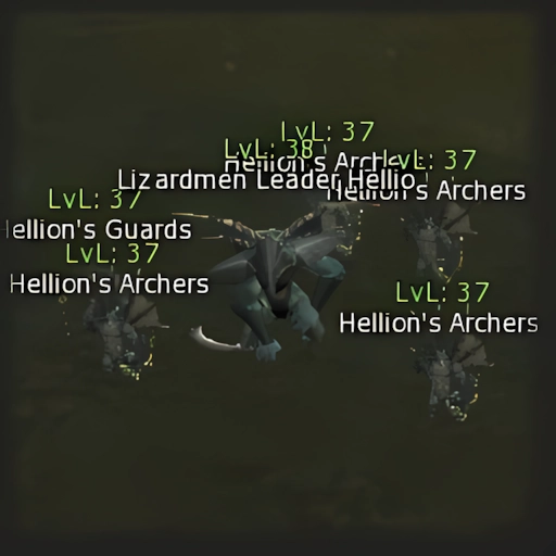 Lizardmen Leader Hellion