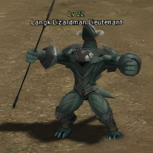 Langk Lizardman Lieutenant