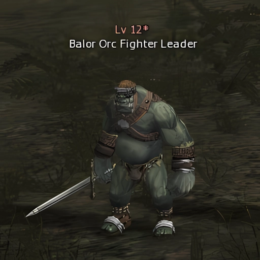Balor Orc Fighter Leader