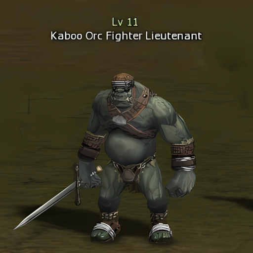 Kaboo Orc Fighter Lieutenant