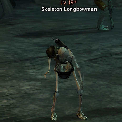 Skeleton Longbowman