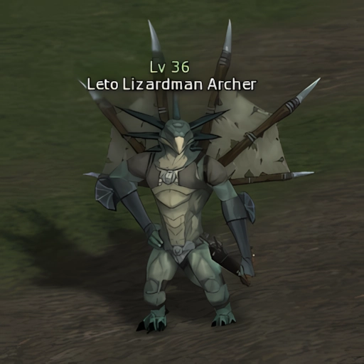 Leto Lizardman Archer