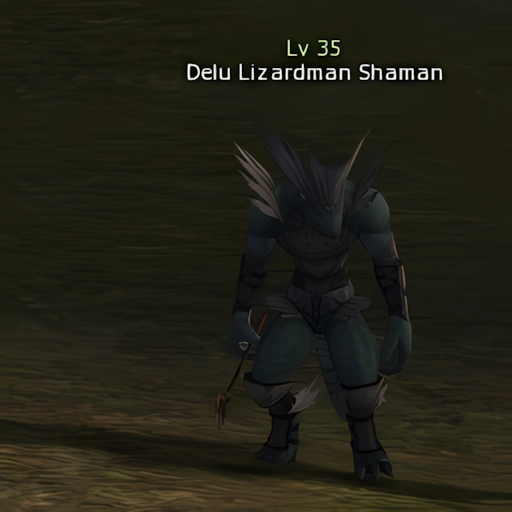 Delu Lizardman Shaman