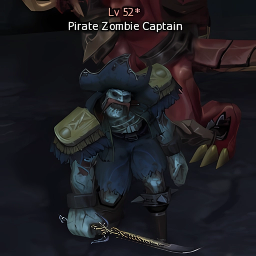 Pirate's Zombie Captain