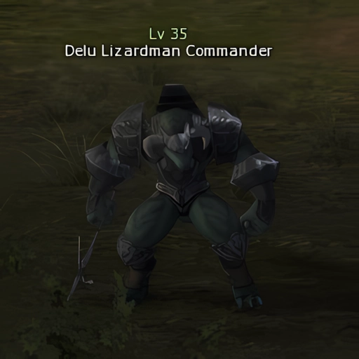 Delu Lizardman Commander
