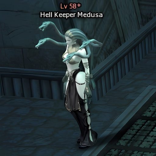 Hell Keeper Medusa
