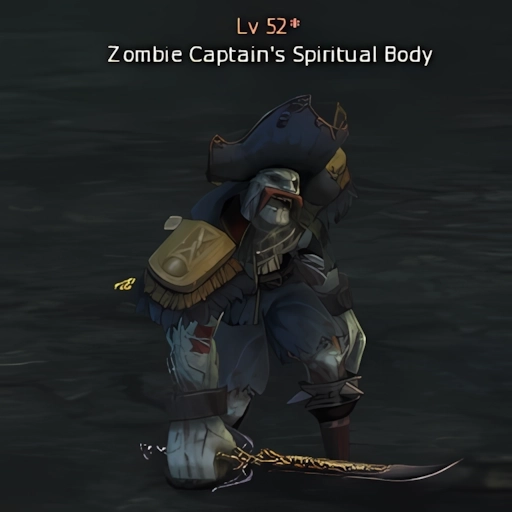 Zombie Captain's Spiritual Body
